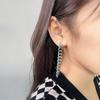 Chunky Gold Silver Chain Dangling Earrings Vintage Chain Link Cool Earrings