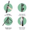 Mobile Phone Tripod & Stand: Selfie, Vlogging & Photo Shooting Holder; Multifunctional for Live Streaming & Interviews.