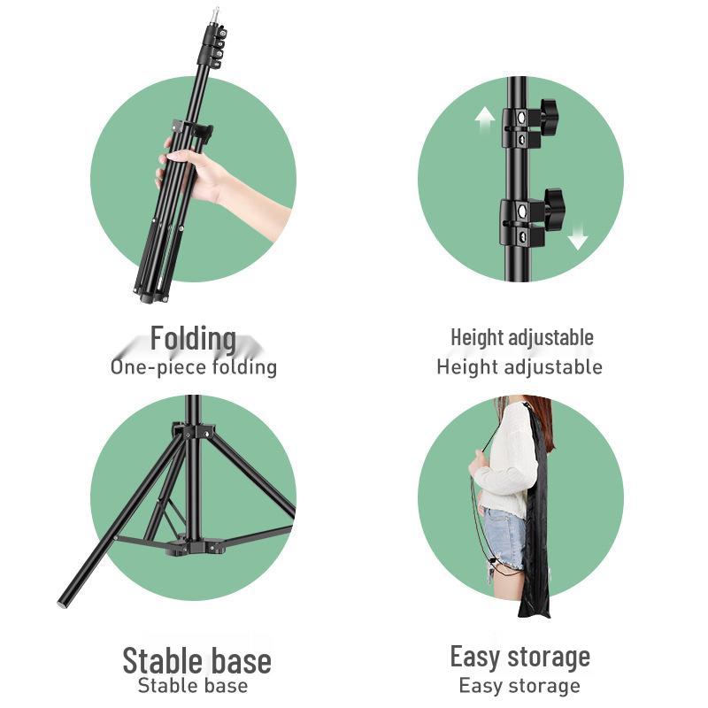 Mobile Phone Tripod & Stand: Selfie, Vlogging & Photo Shooting Holder; Multifunctional for Live Streaming & Interviews.