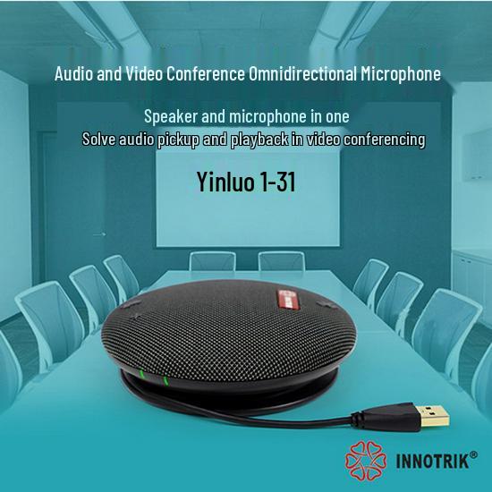 Yinluo I-31 Multi-Functional Bluetooth Speaker: Outdoor Video Conferencing Mic & High-Volume Subwoofer