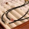High-End Freshwater Pearl Black Choker Necklace for Women - New Trendy Design Clavicle Chain