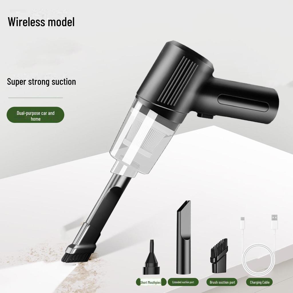 Wireless Handheld Car Vacuum Cleaner: Multi-Function, High-Power Mini Suction & Blower