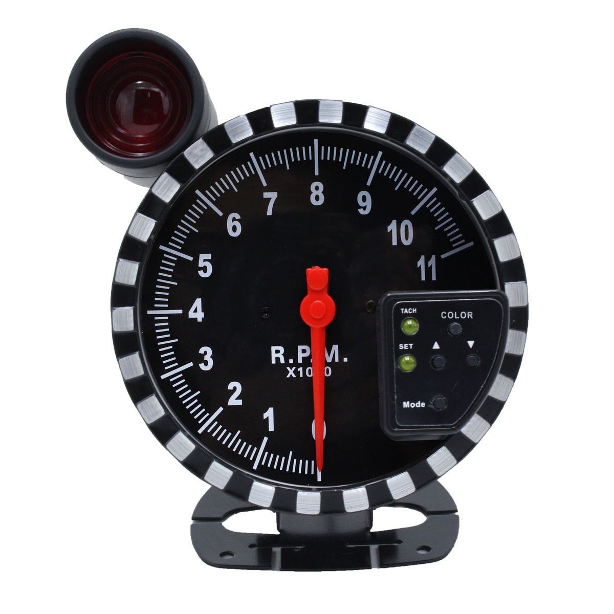 

5 Inch 7 Colors Tachometer Gauge RPM Car Meter Car Parts чорний