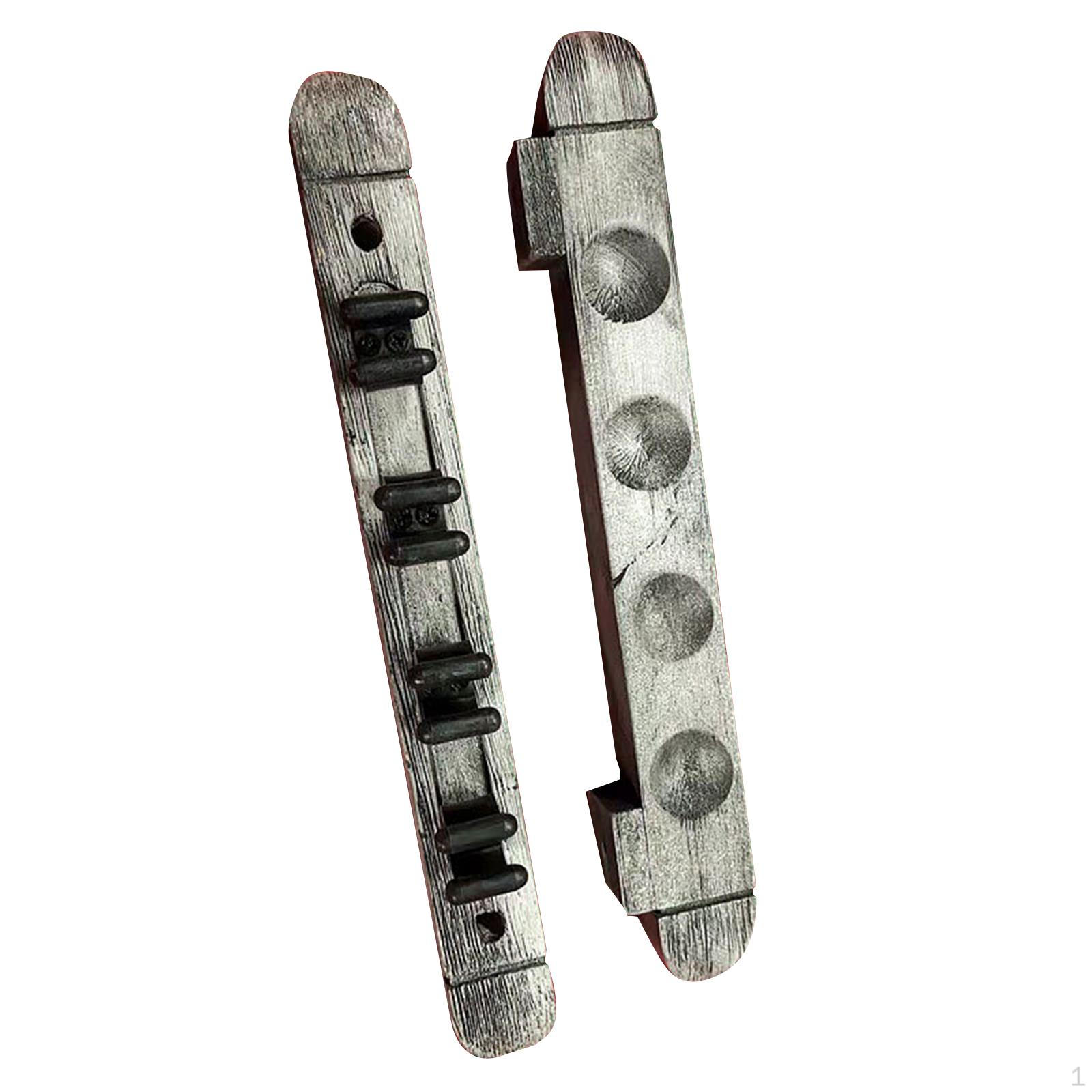 2 шт. 4 полки Настенные Столешницы Стойки Зажимы Аксессуары Деревянные Зажимы Органайзер для стоек Хранение