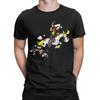 Westlicher Cowboy Cartoon Grafik Lustiges 100% Baumwolle T-Shirt L-Lucky Lukee Tees Oberteile Für Männer
