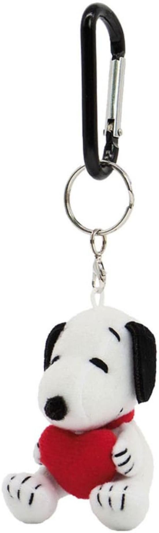 

Nakajima Corporation Peanuts Carabiner Mascot Snoopy Heart Sitting 183729-23