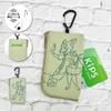 Zootopia Disney Nick Judy Pass Case Key Case Card Case Reel Key Hook Carabiner Small Pass Case