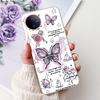 For Vivo V50 Case V2427 Phone Case 2025 New Fashion Butterfly Silicone Soft Cover For Vivo V50 Lite VivoV50 5G Shockproof Bumper