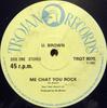 12inch Record U BROWN  Me Chat You Rock TROT9070 Trojan Records 1982 UK Reggae Ska  Dub Used