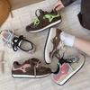 [Youshilai] 2025 Autumn New Mesh Lightweight Forrest Gump Shoes Women's Color Matching Versatile Casual Sports Women's Shoes Tide