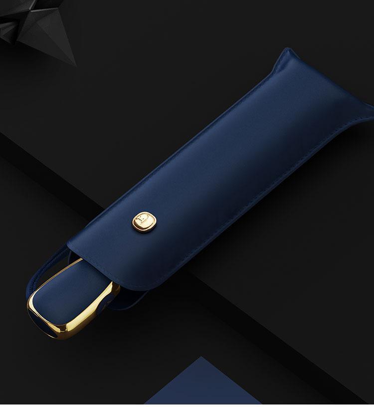 

OLYCAT Трехслойный автоматический зонт с защитой от УФ-лучей - Покрытие черным клеем, Дизайн «легкая роскошь» для любой погоды 94 cm