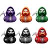 Scythe Skeleton Duck Figurine Resin Gothic Duck Ornament Skeleton Duck Collectible Statue for Halloween Decor Home Office Desk