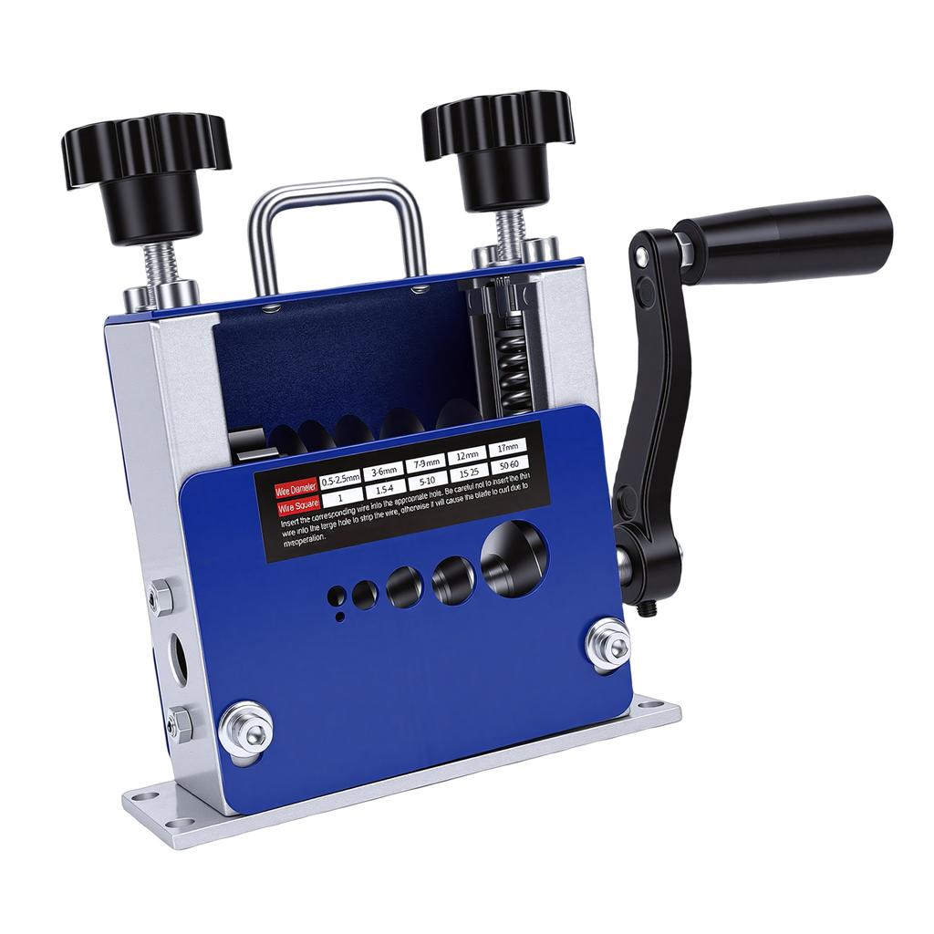 Wire Stripping Machine Hand Crank Or Drill Powered Electrical Wire Stripper for 3.5mm 7mm 9mm 12mm 17mm Cables