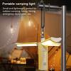 Foldable Camping Light Multifunctional Tent Lamp Rechargeable Flashlight Power Bank Waterproof with