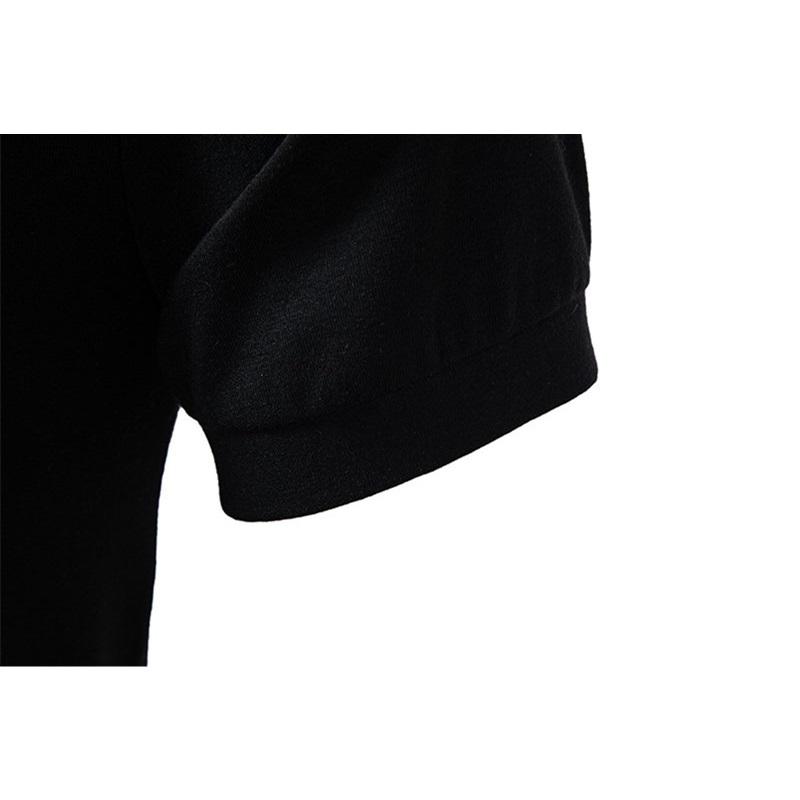Sommer Herren Bedruckte Poloshirts Kurzarm Atmungsaktives T-Shirt Kontrastfarbe Lässig Reverskragen Streetwear Basis Oberteil