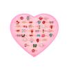 36Pcs Children Rings With Box Adjustable Rings Set Little Girls Cute Colorful Rings Dress Up Kids Gifts Jewelry Toy Finger Rings