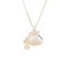 Lucky Bag Solid Ancient Chinese Style Pendant Simple Literary Clavicle Chain