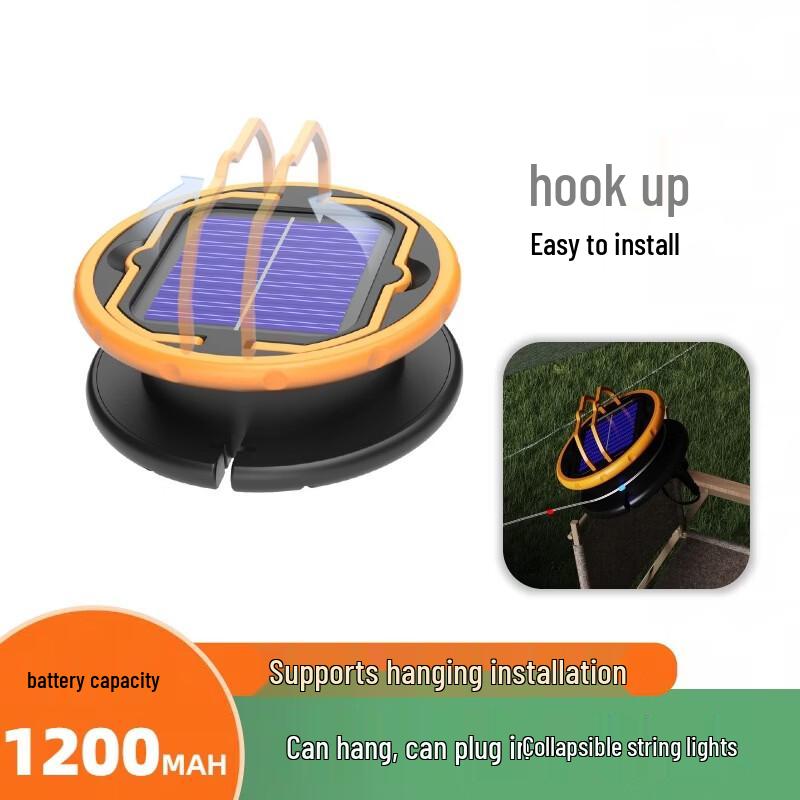 Solar LED Copper Wire String Lights
