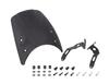 Aero Visor for Honda CL250 and CL500 Part Number (Dark Smoke) (MC57) (PC68) - Polycarbonate, 670-1870100