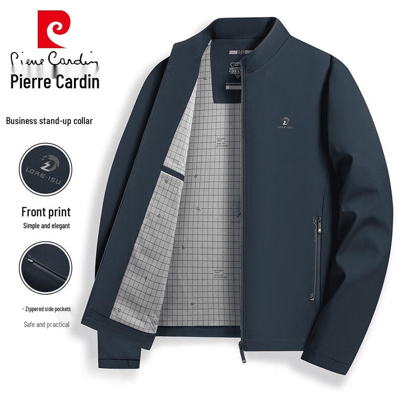 

Pierre Cardin Men s Casual Stand Collar Jacket XL