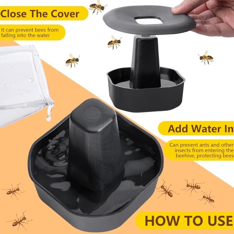 Slip Resistant Base Ants Proof Hives Feet Hives Base Feet Convenient Outdoor Stand Plastic Texture Perfect for Workshop