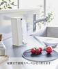 Yamazaki Tower Vertical Tissue Stand, White, W12.6 X D9.7 X H23.7cm, VerticalHorizontal Placement, Tissue CaseCover, 1440