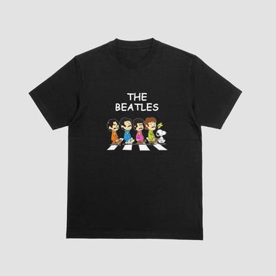 Camiseta Gráfica de Banda de Dibujos Animados Linda Estilo Vintage Inspirado en Abbey Road Camiseta Unisex Unisex