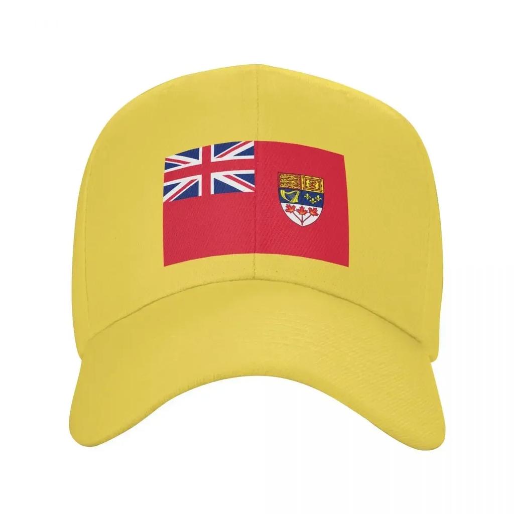 Canada Red Ensign Flag Vintage Canadian Symbol HD High Quality Online Store Baseball Cap Birthday Elegant Women's Hats Men's