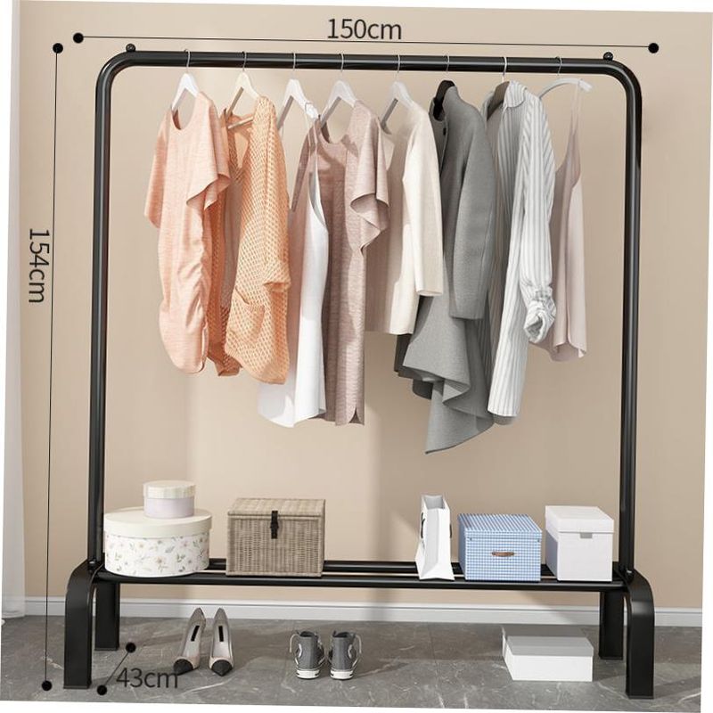 Hanging Clothes Rack One-pole Hanger Bedroom Simple Drying