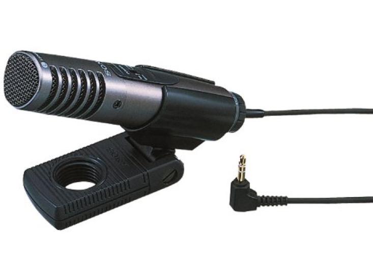 

SONY Condenser Microphone for Comes with Stand and Microphone Holder Stereo/Music Recording, ECM-MS907