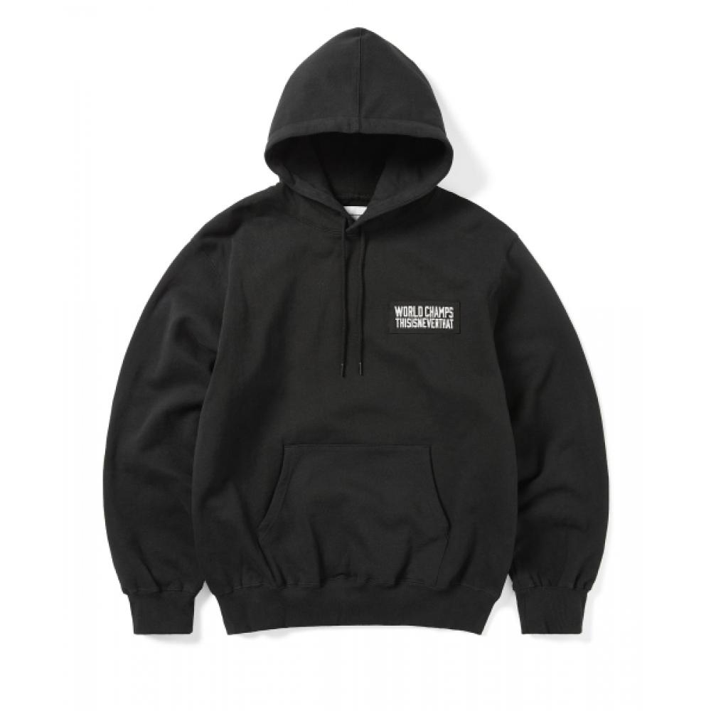 Thisisneverthat Scrap Applique Hoodie Black S