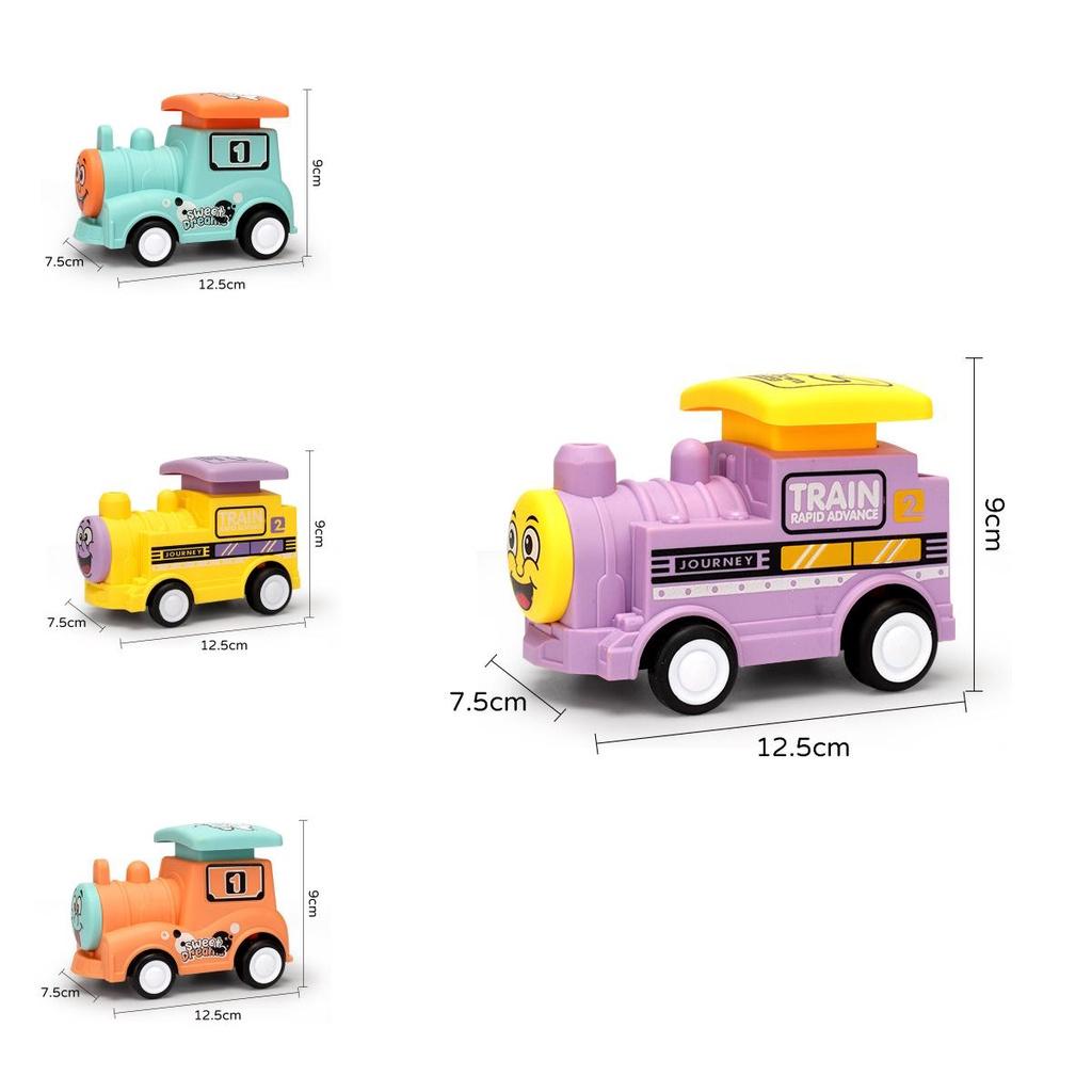 Kids' Push Engineering Car Inertia Cartoon Toy Excavator Durable And Anti-fall For Boys