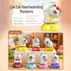 Whimsical Meow Collection Blind Box: Healing Kitten Resin Figurine Gift for Friends, Classmates, and Dorm Decor