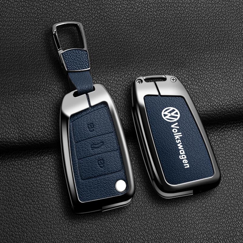Volkswagen Car Key Case & Keychain for Lavida, Bora, Tiguan, Magotan, POLO, Passat – Cross-Border Compatibility
