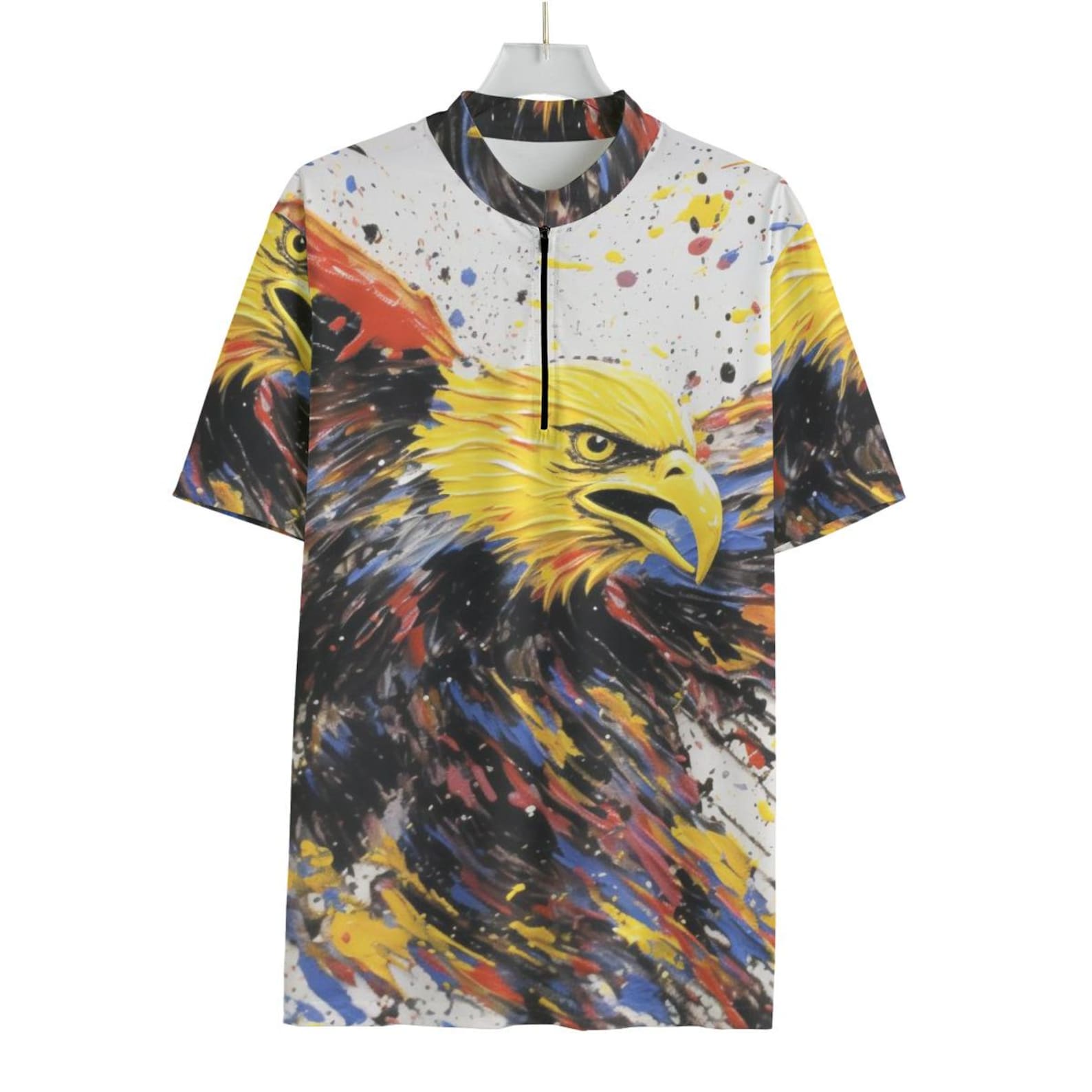 Screaming Eagle Cycling Jersey: Patriotic MTB Bike Shirt 2XL