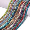 5×7mm Emperor Stone Scattered Pearls Exquisite Irregular DIY Bracelet Beads Colorful Lightweight Square Spacer Beads