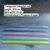 10 Pcs Binder Clips Pull Lever Rod Clips Transparent Thickened Sucker Rod Clamp  Book Cover