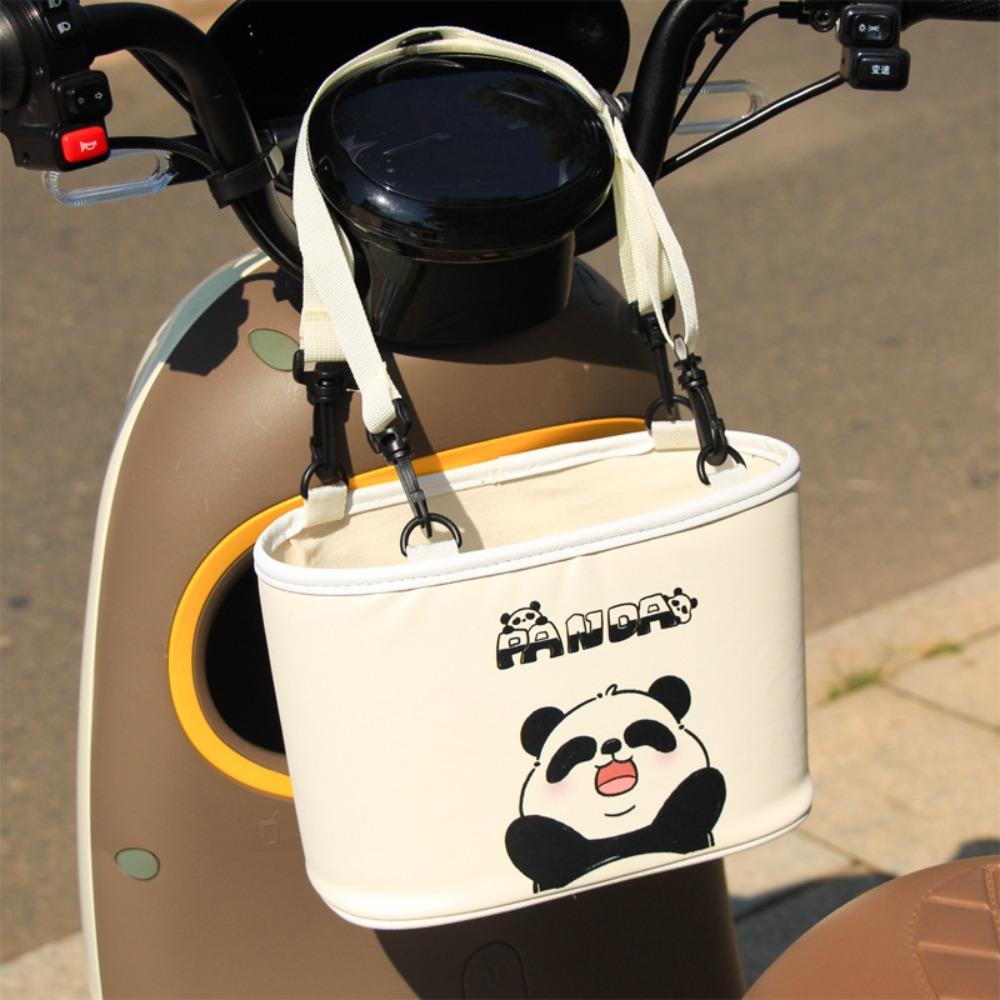 

Cartoon Car Seat Back Storage Bag Electric Vehicle Hanging Storage Bucket Automotive Supplies Style 2