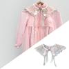 False Shawl Versatile Shawl Wrap Yunjian Collar Detachable Embroidery Hanfu Floral Decorative Chinese Yunjian Collar