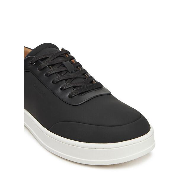 Мужские кроссовки Calvin Klein Low top lace up oxford rubb lth hm0hm01708 чёрные