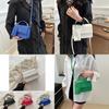 Trendy Shoulder Bag For Women Stylish Crossbody Purse In Elegant Black Pink Blue White Green Colors For Casual Daily Use