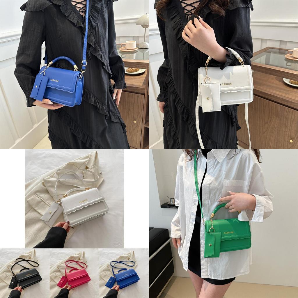 Trendy Shoulder Bag For Women Stylish Crossbody Purse In Elegant Black Pink Blue White Green Colors For Casual Daily Use