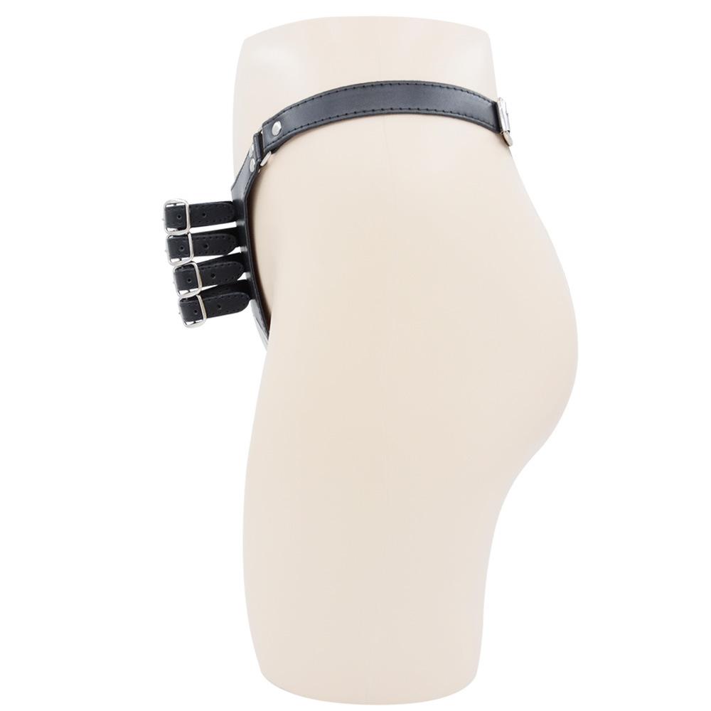 Men's Chastity Lock Penis Wearing Pants Penis Bondage Belt Male Slave Lower Body Training Alternative Toys