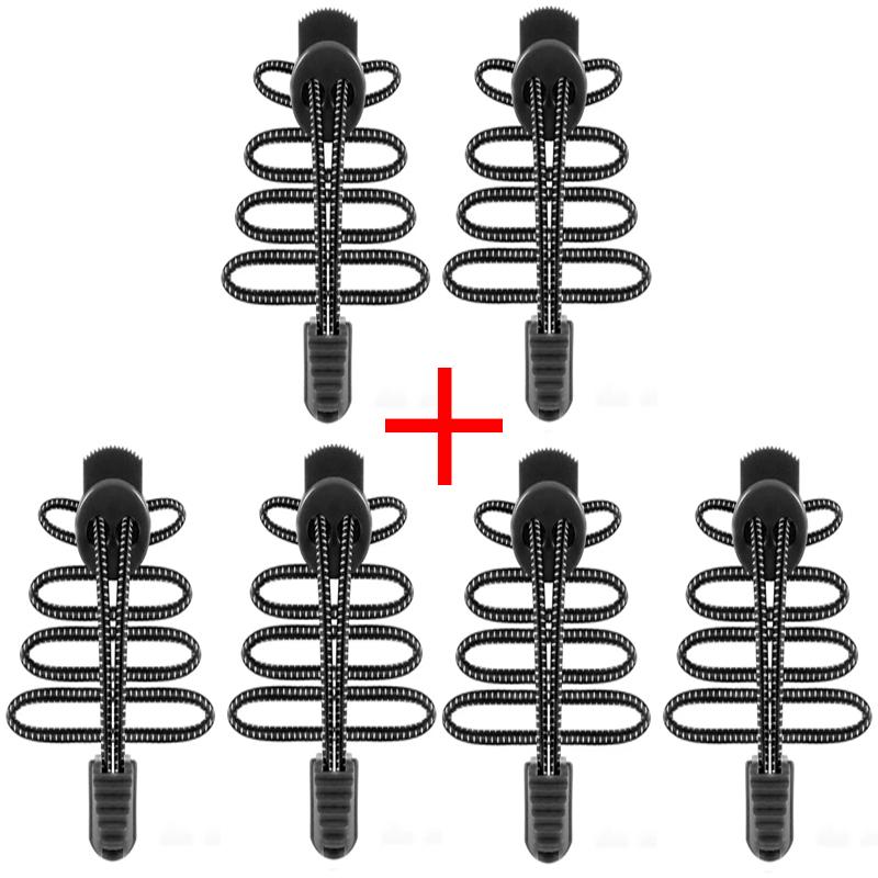 1 Paar/3 Paar Runde Elastische Schnürsenkel Ohne Binden Schnürsenkel für Sneaker und Freizeitschuhe Schnell An- und Ausziehbare Schnürsenkel