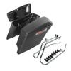 Motorcycle 5" Stretched Saddlebag Conversion Brackets For Harley Softail Fatboy 1984-2017