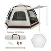 KarLot Automatic Pop-Up Hexagonal Family Camping Tent