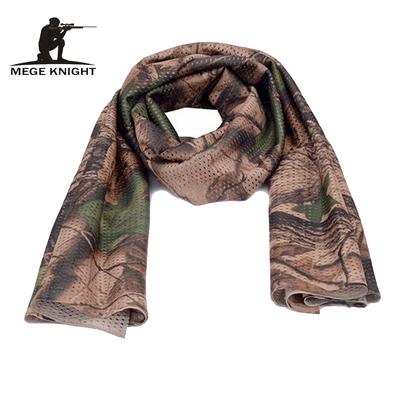 Unisex-Tarnschal, taktisch, multifunktional, Armee-Mesh, Airsoft, Paintball, Wickelmaske, Shemagh-Schleier