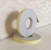 1mm Thick Yellow/White EVA Double-Sided Adhesive Foam Tape - Strong Grip for Walls, Ads, and Hooks