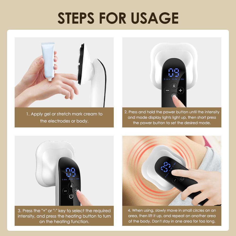 EMS & RF Radio Frequency Body Slimming Beauty Machine Portable Electric Fat Burner Infrared Lose Weight Shaping Device