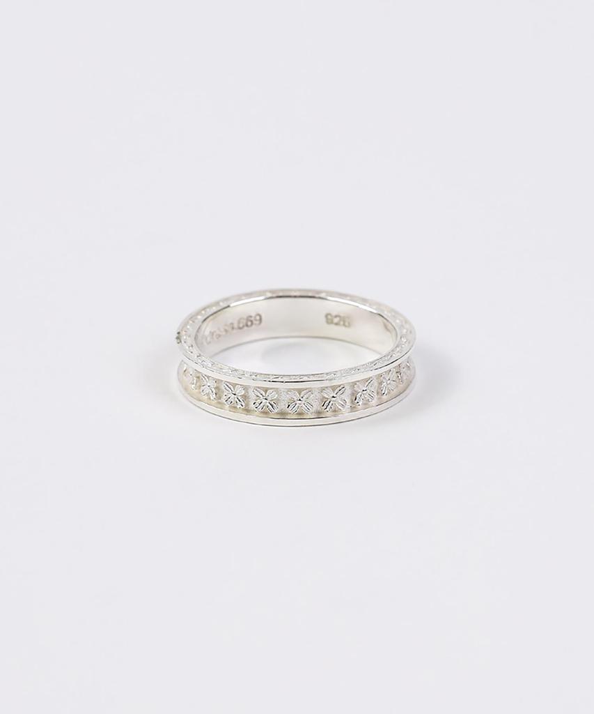 Address669 Antique Flower Ring W